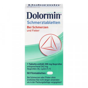 Produktbild von DOLORMIN Filmtabletten