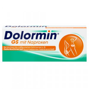 Produktbild von DOLORMIN GS mit Naproxen Tabletten