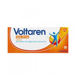Produktbild von VOLTAREN Dolo 25 mg &uuml;berzogene Tabletten