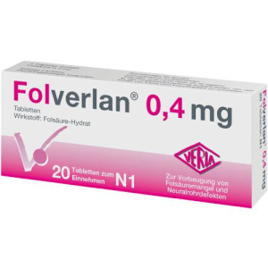 FOLVERLAN 0,4 mg Tabletten