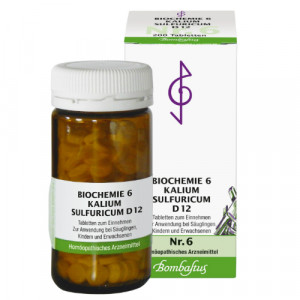 Produktbild von BIOCHEMIE 6 Kalium sulfuricum D 12 Tabletten