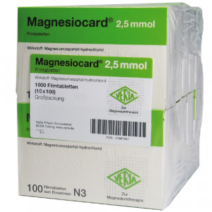 MAGNESIOCARD 2,5 mmol Filmtabletten