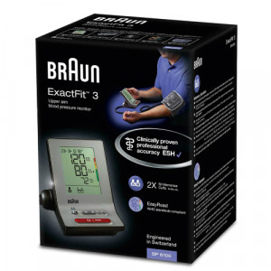 Produktbild von BRAUN BLUTDRUCKMESSGER&Auml;T ExactFit3 Oberarm BP6100