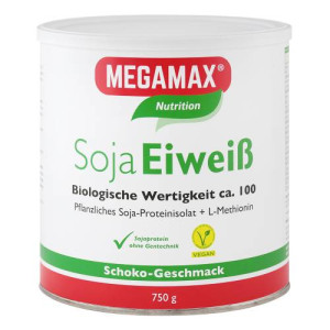 MEGAMAX Soja Eiwei&szlig; Schoko Pulver