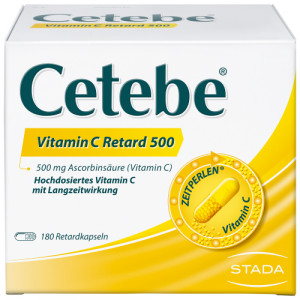 Produktbild von CETEBE Vitamin C Retardkapseln 500 mg
