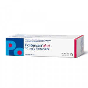 Produktbild von POSTERISAN akut 50 mg/g Rektalsalbe mit Analdehner