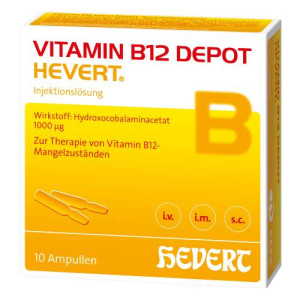 Produktbild von VITAMIN B12 DEPOT Hevert Ampullen