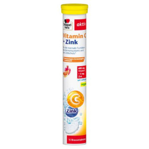 Produktbild von DOPPELHERZ Vitamin C+Zink Brausetabletten