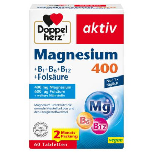 Produktbild von DOPPELHERZ Magnesium 400 mg Tabletten