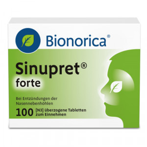 SINUPRET forte &uuml;berzogene Tabletten
