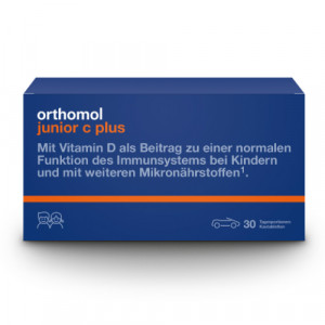 Produktbild von ORTHOMOL Junior C plus Kautabl.Waldfrucht