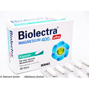 Produktbild von BIOLECTRA Magnesium 400 mg ultra Kapseln