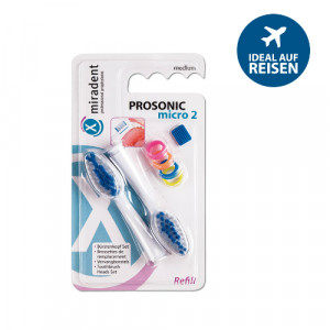 MIRADENT PROSONIC micro 2 Refill B&uuml;rstenkopfset