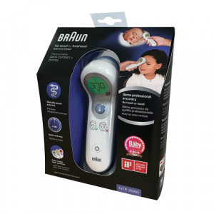 Produktbild von BRAUN NTF3000 no-touch & Stirnthermometer