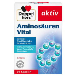 Produktbild von DOPPELHERZ Aminos&auml;uren Vital Kapseln