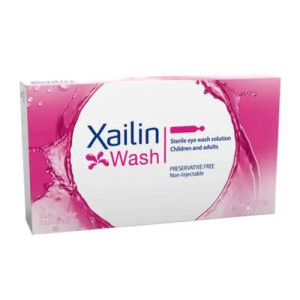 Produktbild von XAILIN Wash Augensp&uuml;ll&ouml;sung in Einzeldosen