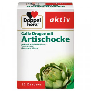 Produktbild von DOPPELHERZ Galle-Dragee mit Artischocke