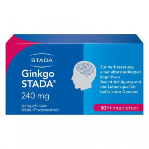 Produktbild von GINKGO STADA 240 mg Filmtabletten