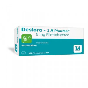 DESLORA-1A Pharma 5 mg Filmtabletten