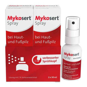 MYKOSERT Spray bei Haut- und Fu&szlig;pilz