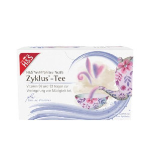 Produktbild von H&S Zyklus-Tee mit Zink und Vitaminen Filterbeutel