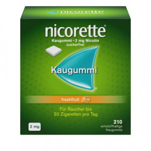 NICORETTE Kaugummi 2 mg freshfruit