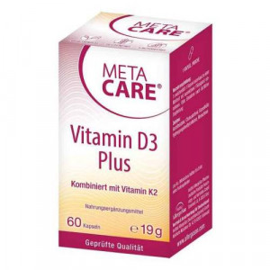 Produktbild von META-CARE Vitamin D3 Plus 10.000 I.E + 80 &mu;g K2