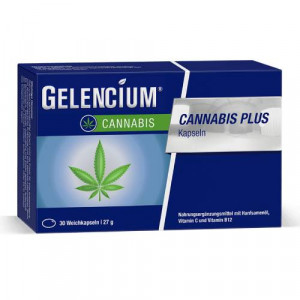 GELENCIUM Cannabis Plus Kapseln mit Vitamin B12
