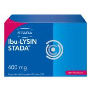 Produktbild von IBU-LYSIN STADA 400 mg Filmtabletten