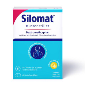 Produktbild von SILOMAT Hustenstiller DMP Zitron.-Geschm.7,7mg LUP
