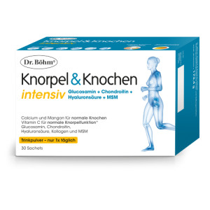 Produktbild von DR.B&Ouml;HM Knorpel & Knochen intensiv Trinkpulver